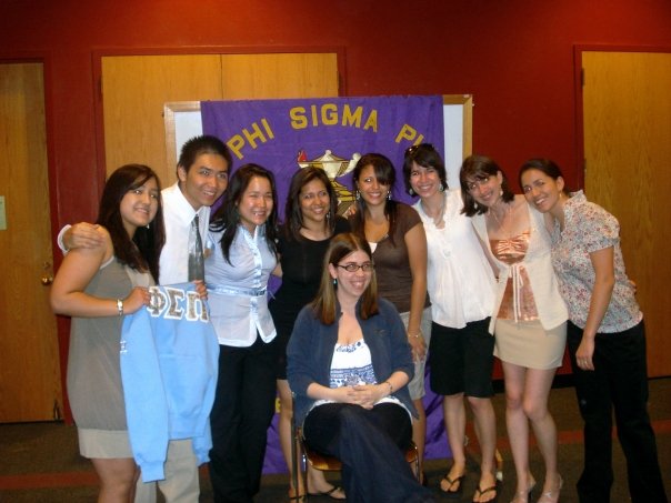 The Big T Family at the Alpha Eta Induction Spring 08
