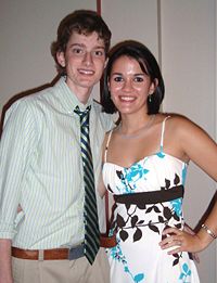 Jay and Emily at the Spring 2009 Banquet